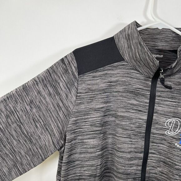 Duke Blue Devils Champion 1/2 Half Zip Pullover Womens Size XL Gray Heathered LS - Picture 7 of 13